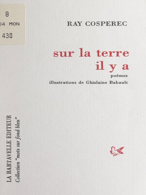 cover image of Sur la terre il y a